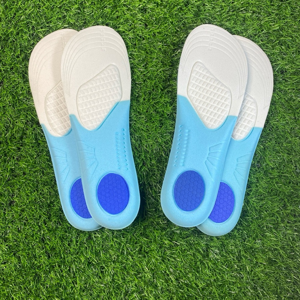 Kids Memory Foam Insoles Big Kids 3-6.5 Trim To Fit Cushion Shoe Inserts 2 Pairs